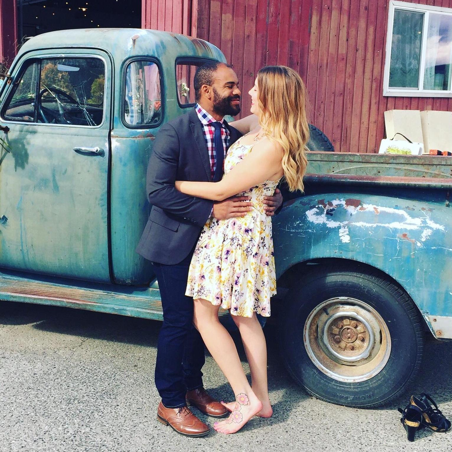 Dressed to impress at our good friends’ wedding
