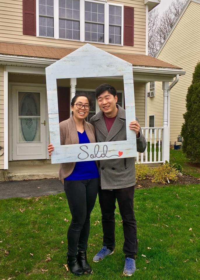 We moved into our first place together in Worcester! 2018