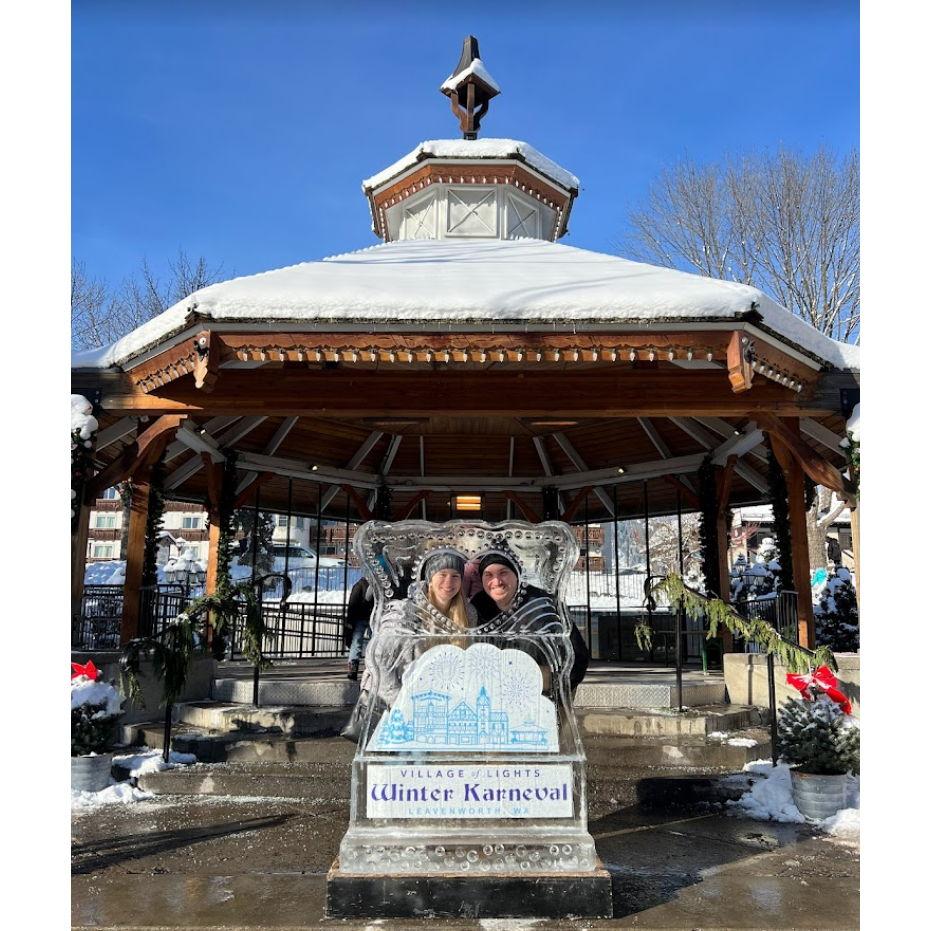 Braved the freezing temperatures (5 degrees!) in Leavenworth! January 2024