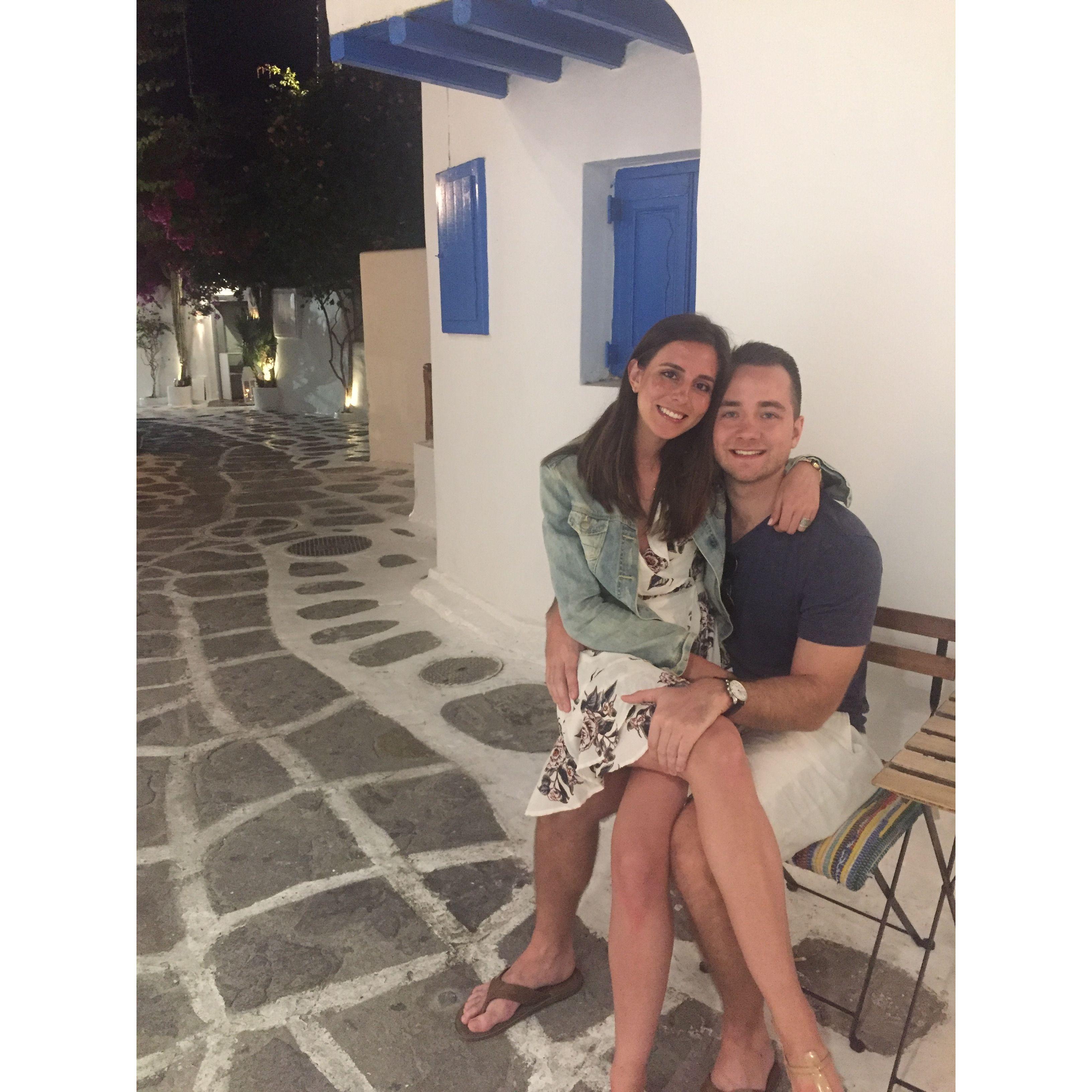 A night in Mykonos. Best trip ever!