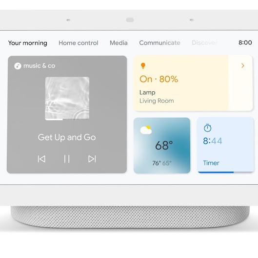 Nest Hub 7” Smart Touchscreen Display with Google Assistant (2nd Gen) - Charcoal
