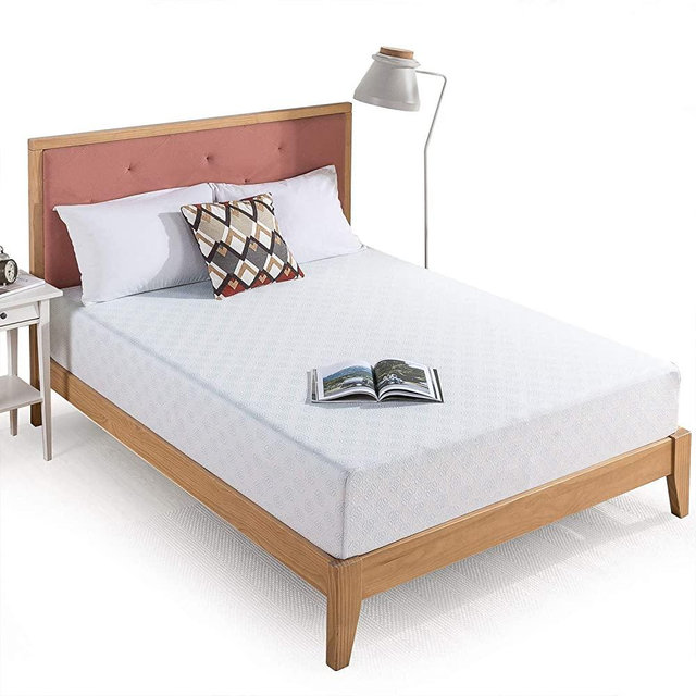 Zinus 10 Inch Gel-Infused Green Tea Memory Foam Mattress, King