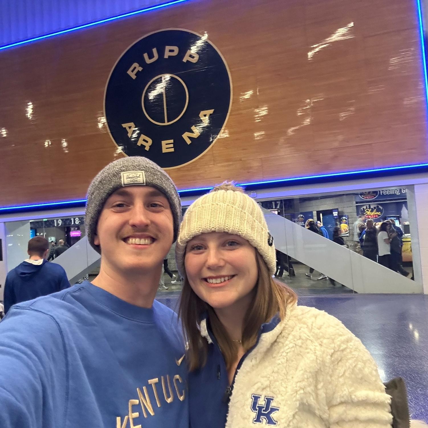 Went to Rupp Arena on our road trip back home to Florida !