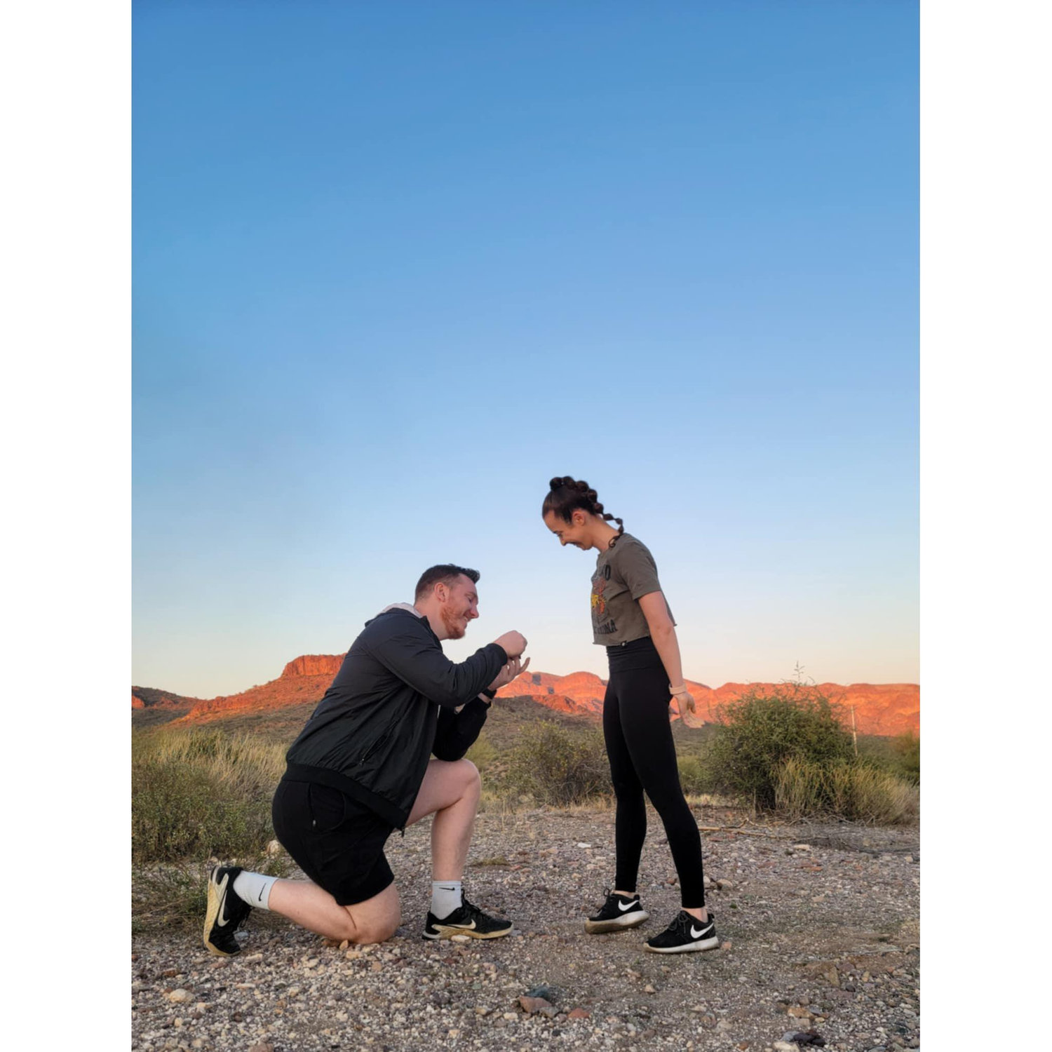 The moment he proposed! 04.19.25