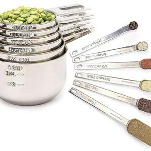 Simply Gourmet Measuring Cups and Spoons Set of 12