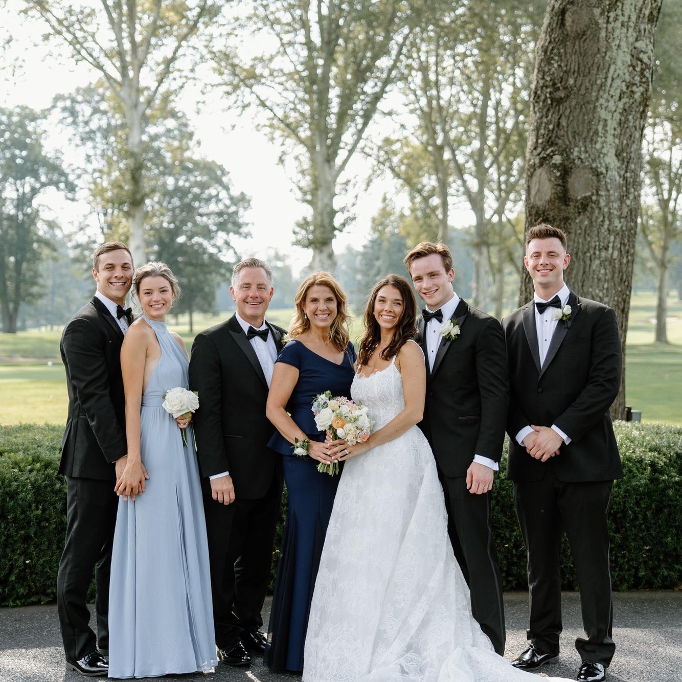 Johnny’s sister’s wedding in August 2023. I was honored to be one of her bridesmaids.