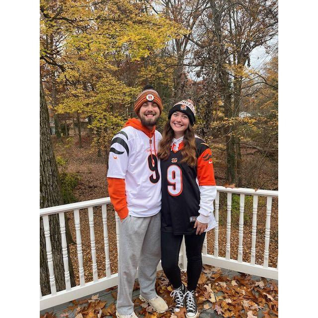 Our first Bengals game on Halloween 2022