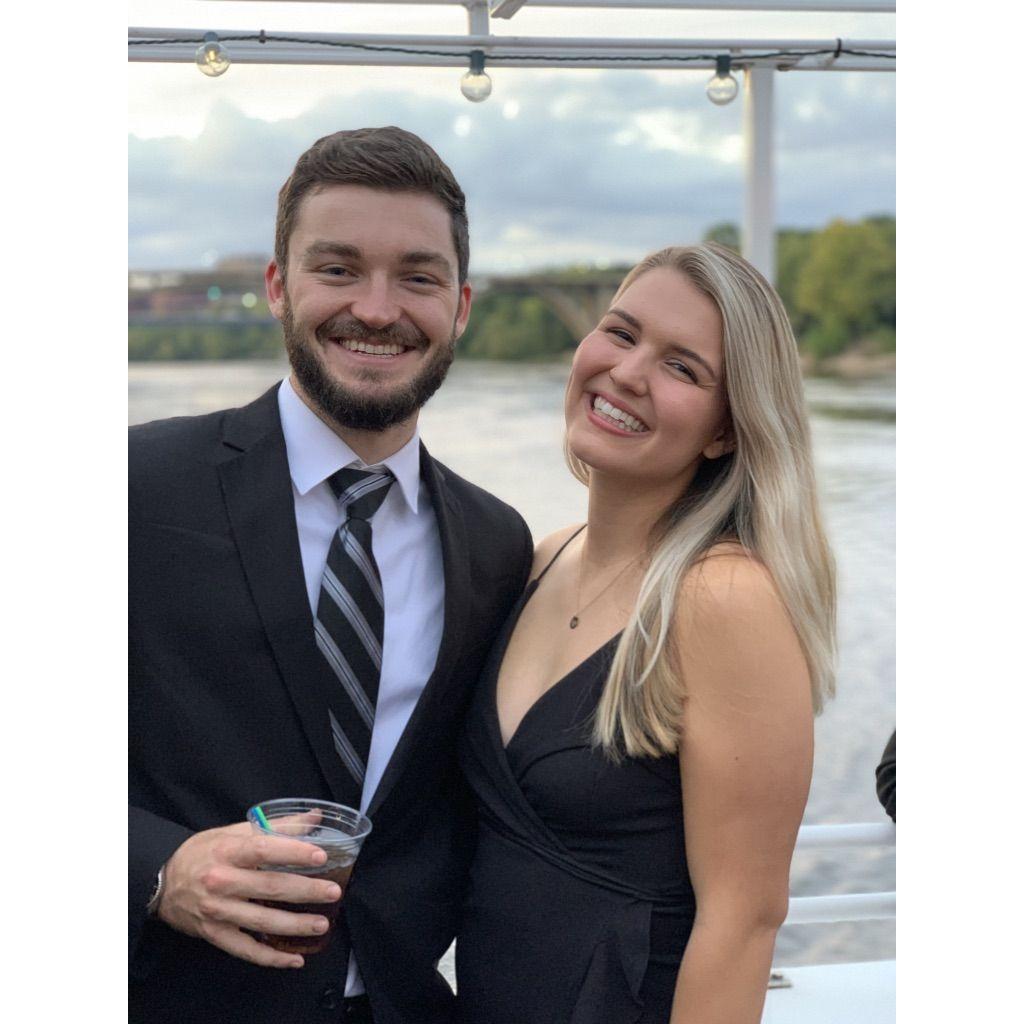 9.27.2019 - Yacht date party! Anna loved visiting Ryan during college for Theta Chi festivities—who doesn’t love a great excuse to spend time together on the water?