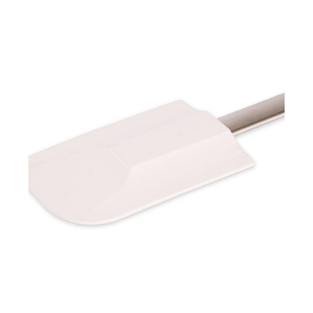 RSVP International Endurance Stainless Steel Silicone 11.25" x 2.75" White Spatula