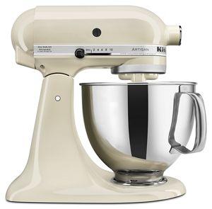 Artisan® Series 5 Quart Tilt-Head Stand Mixer-Almond