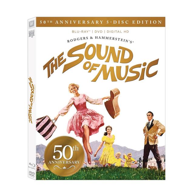 Sound of Music 50th Anniversary Ultimate 5 Disc Collection (Blu-ray/DVD)(Includes Digital Copy)