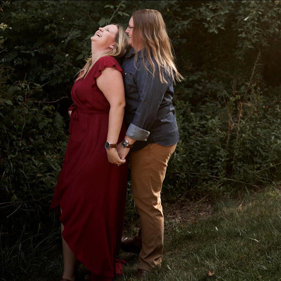 Engagement photos by Amy