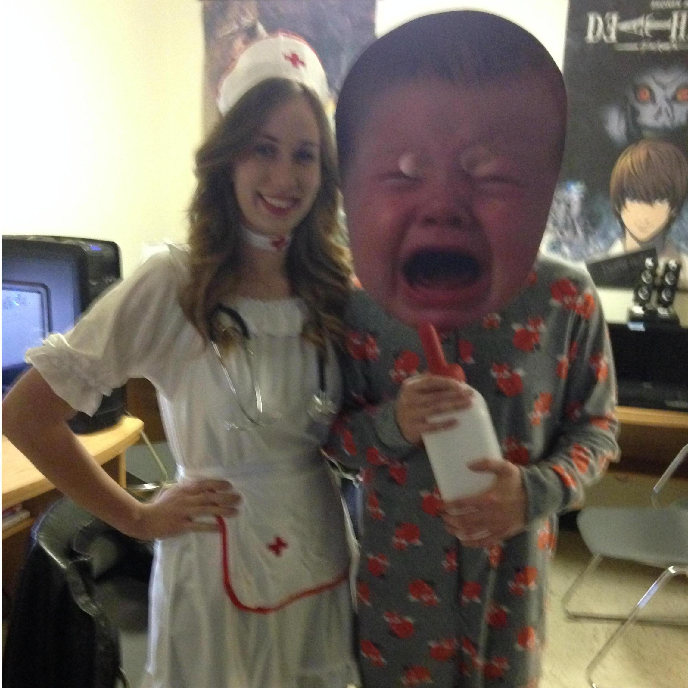 Yes. Jacob is the screaming baby