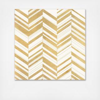 Harmony in Gold II Canvas Print