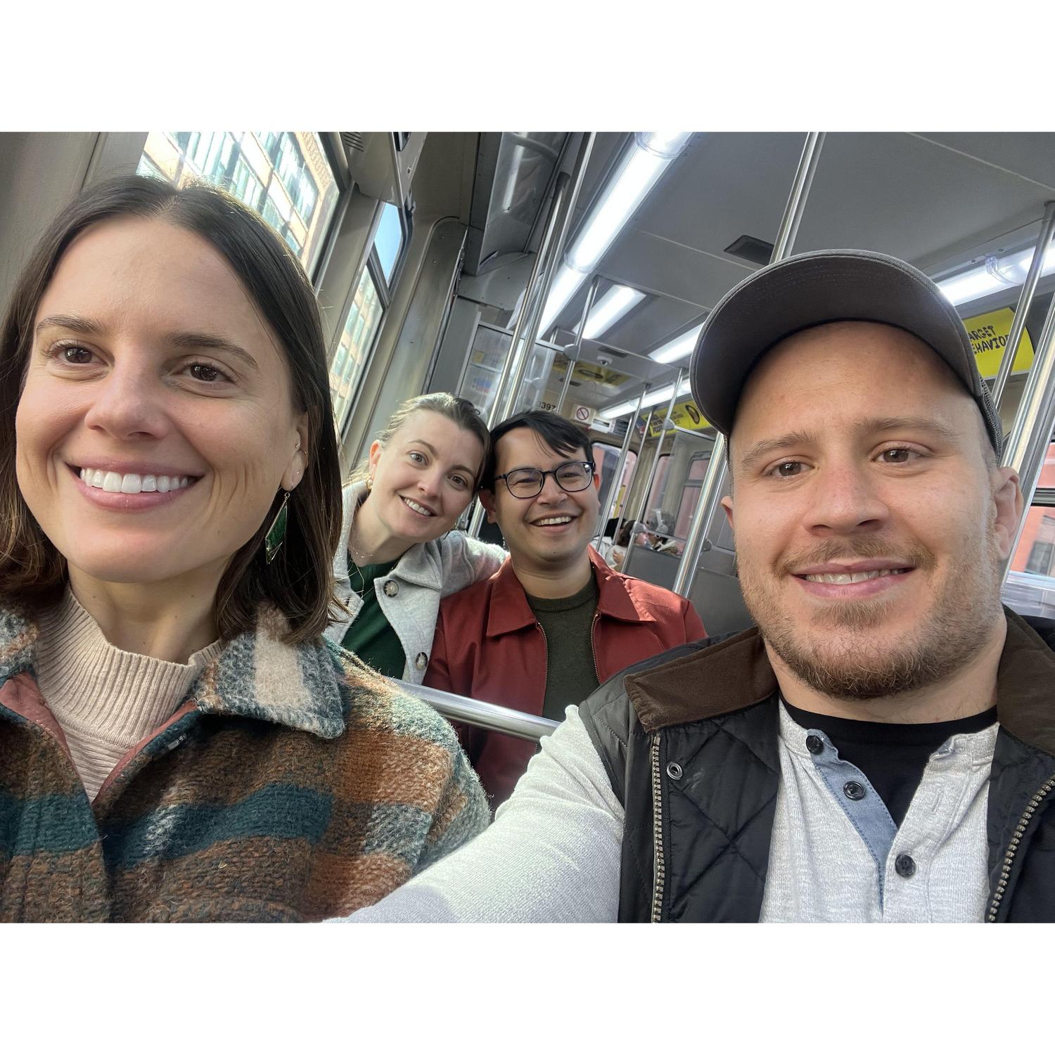 Andrea & Andrew in Chicago, November 2024