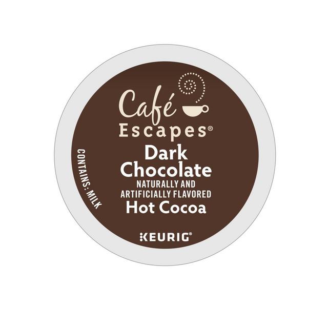 Café Escapes® Dark Chocolate Hot Cocoa Keurig® K-Cup® Pods 24-Count