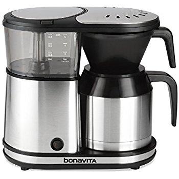 Bonavita BV1900TS 8-Cup Carafe Coffee Brewer, Stainless Steel