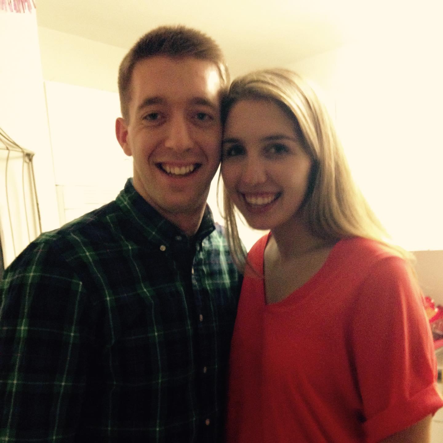 Our first photo together taken back in 2015!
