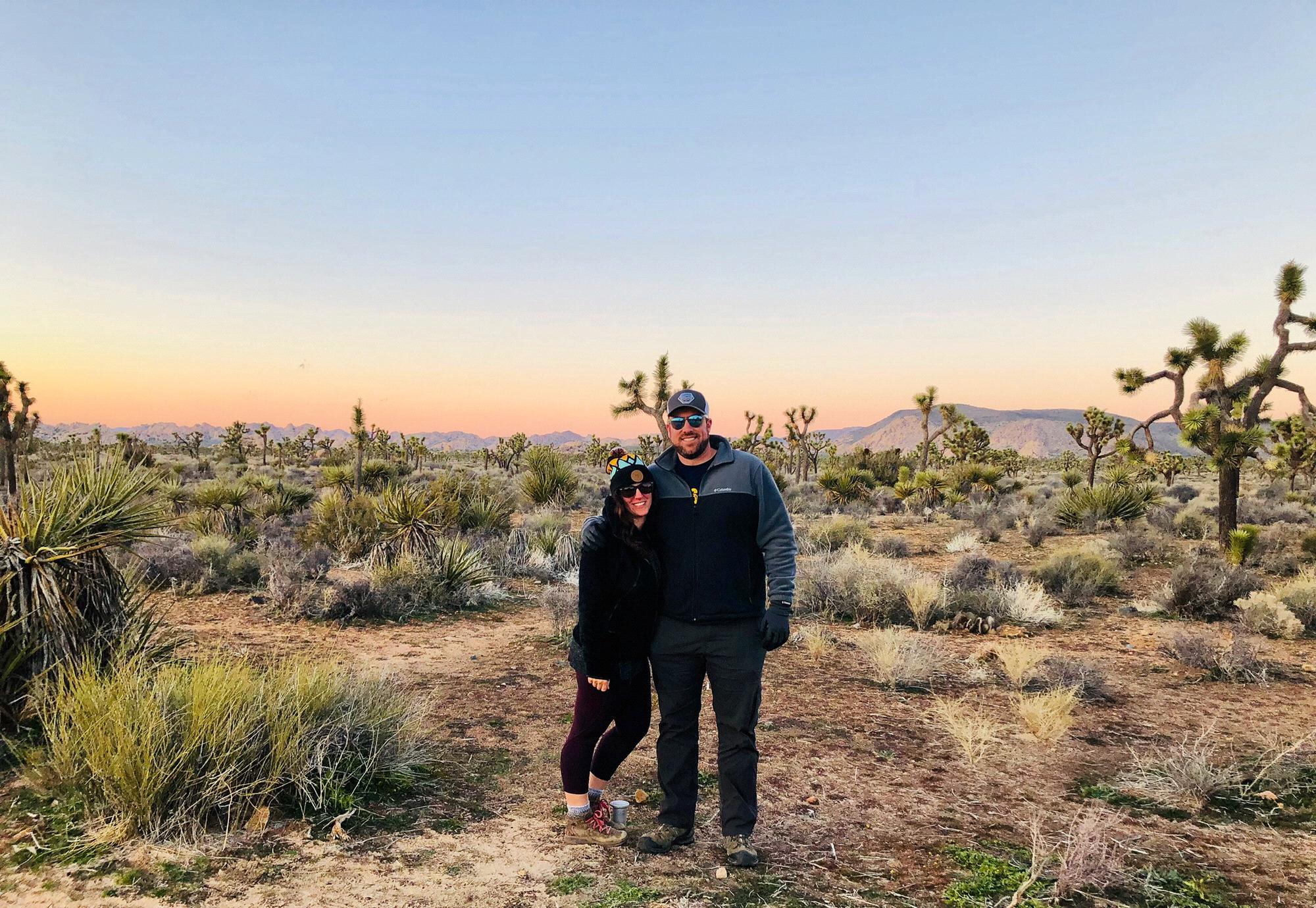 Camping in Joshua Tree