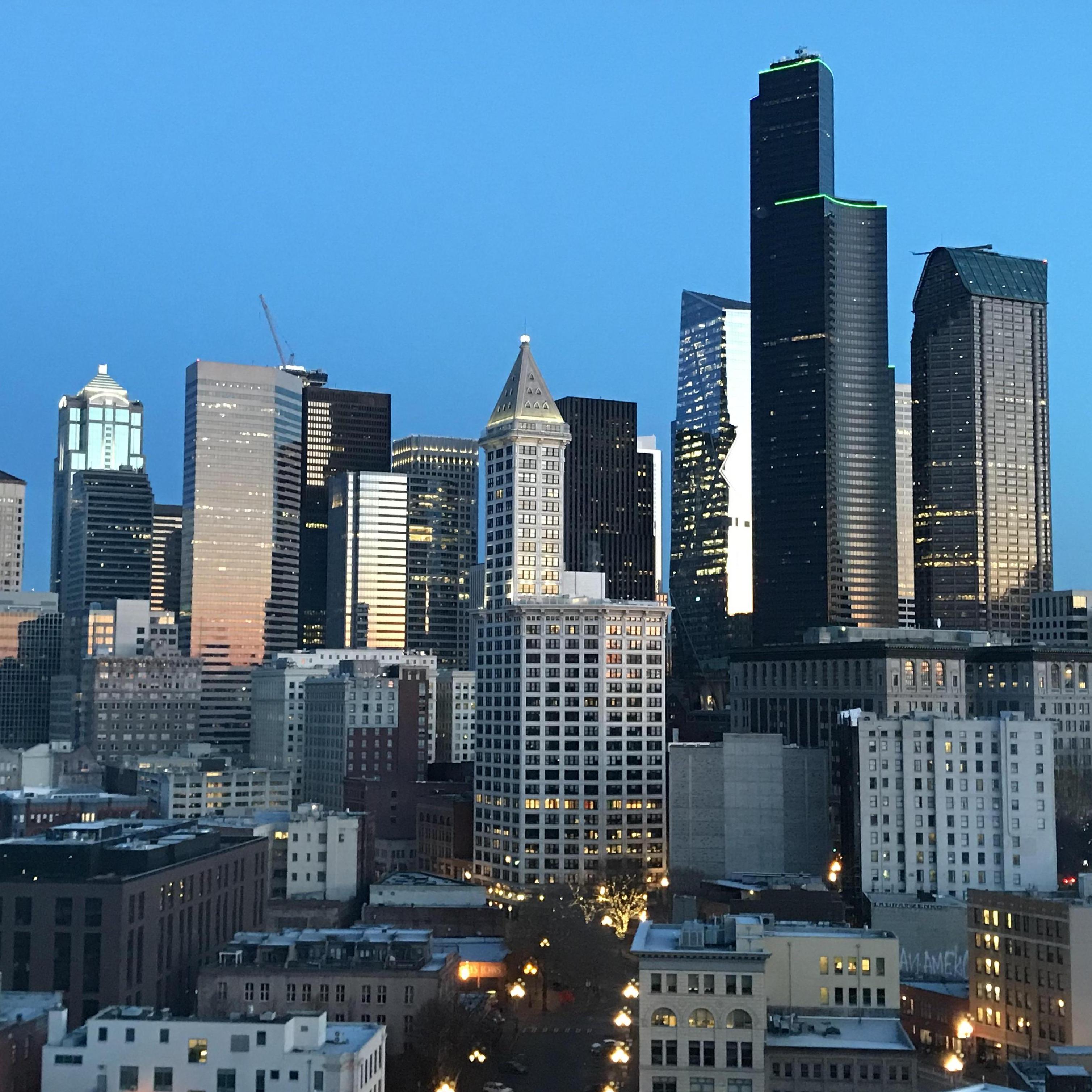 Freezing weekend in the North...
Thanksgiving in Seattle