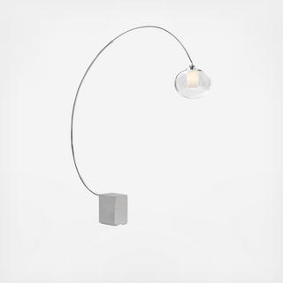 Plasma Chrome Floor Lamp