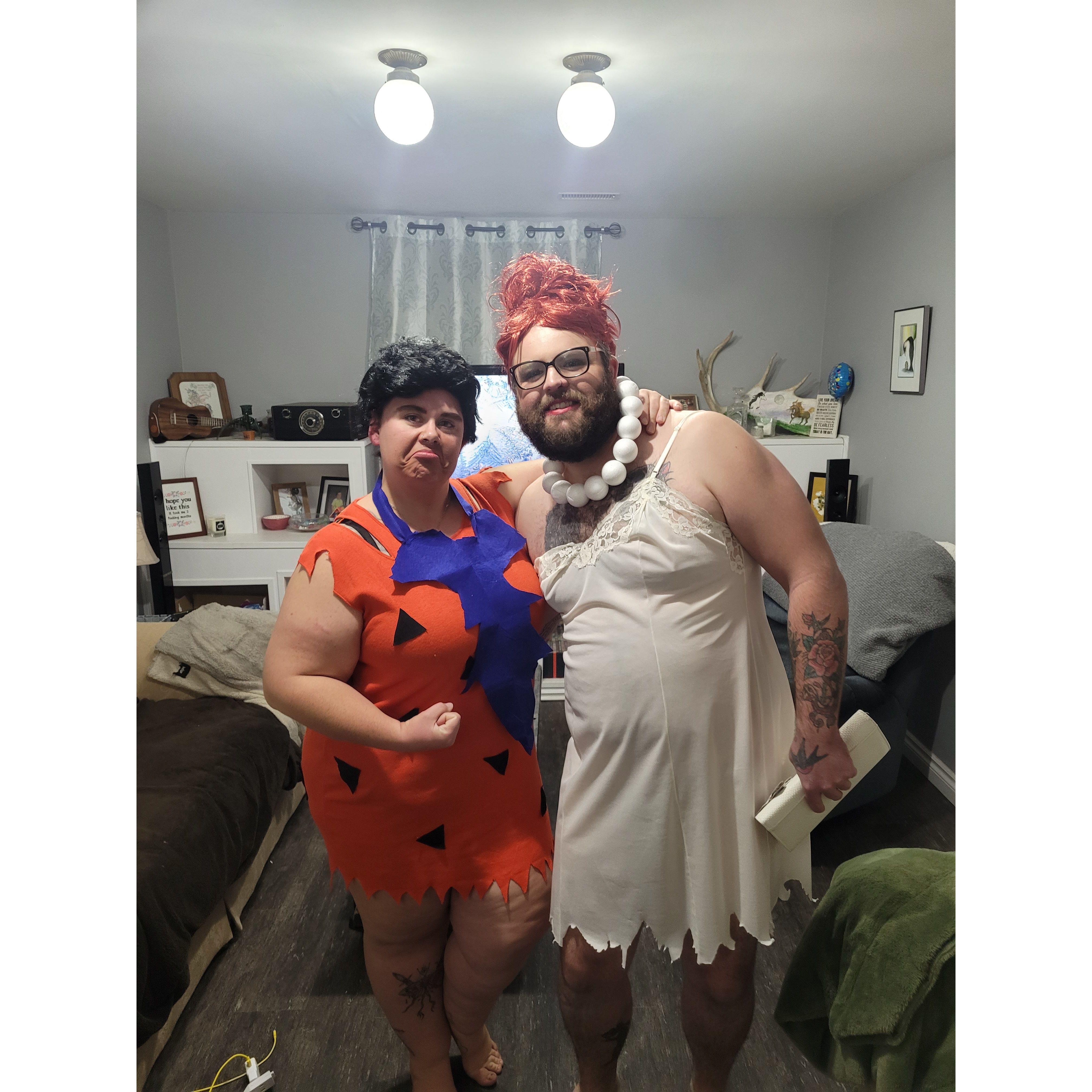 Halloween 2022. Aaron really committed to this role.