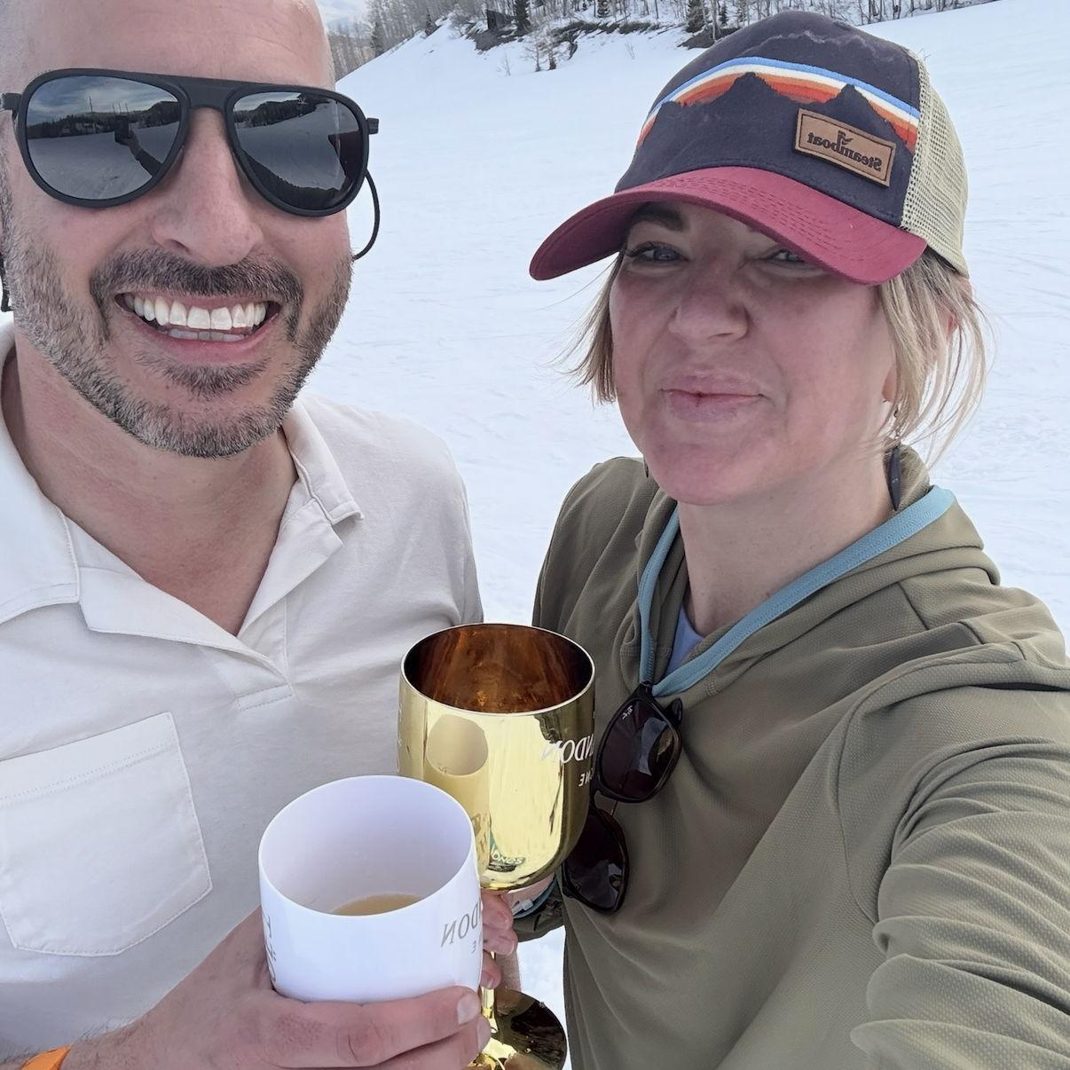 Birthday Backcountry Skiing & Champagne
