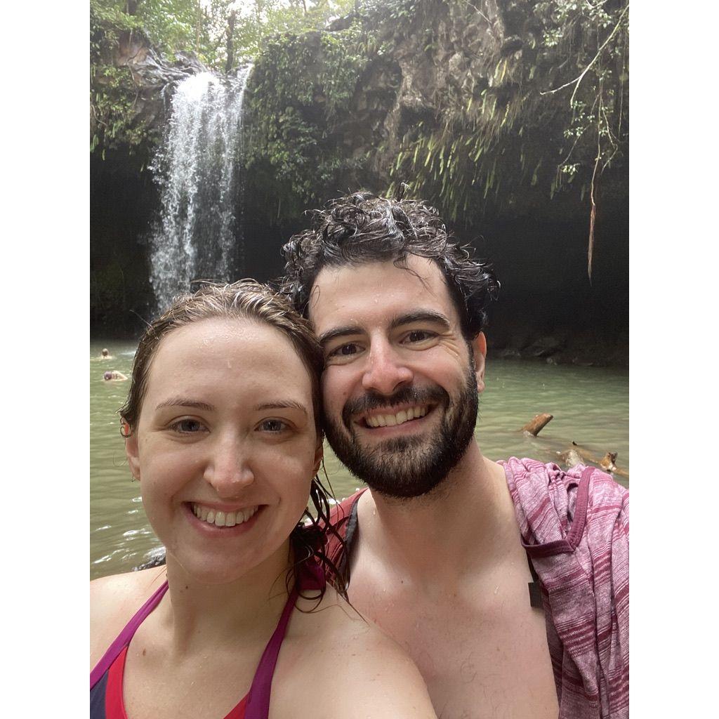 Hawaiin waterfalls. We can't wait to go back