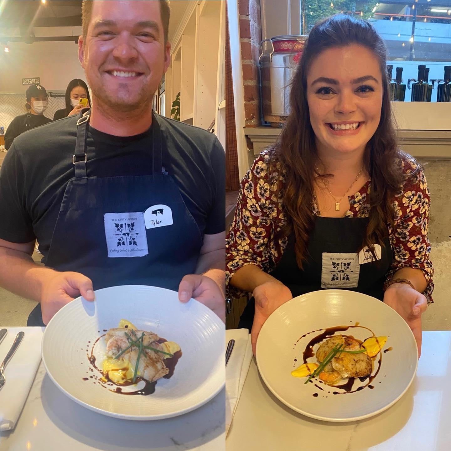 Cooking at "The Dirty Apron"
