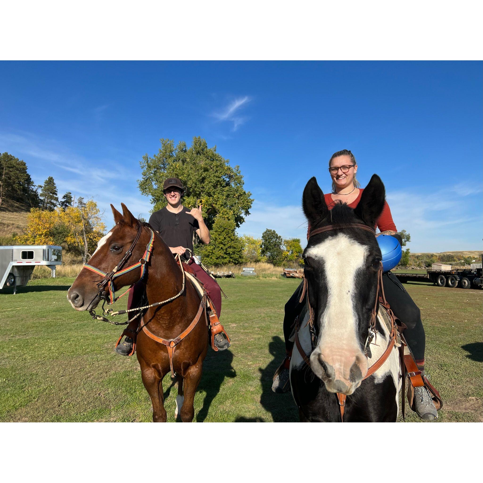 horseback riding in South Dakota