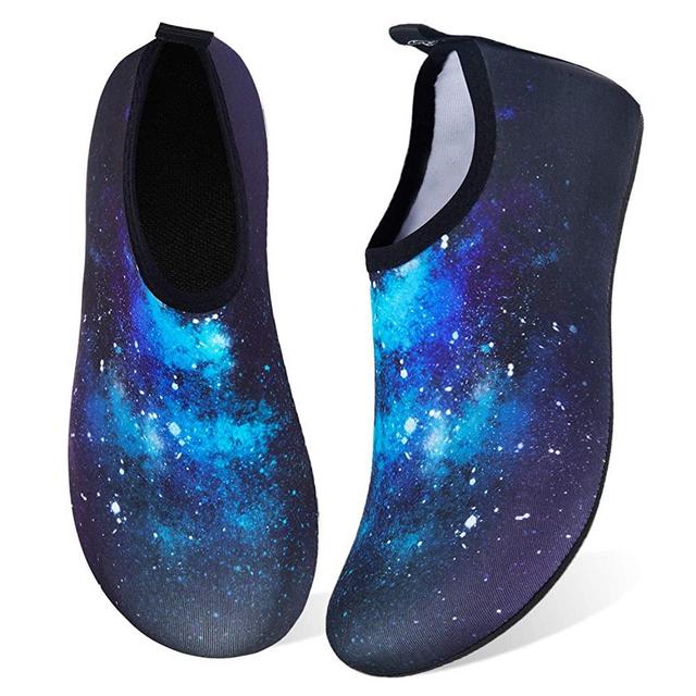 Water Shoes for Womens Mens Barefoot Quick-Dry Aqua Socks for Beach Swim Surf Yoga Exercise New Translucent Color Soles