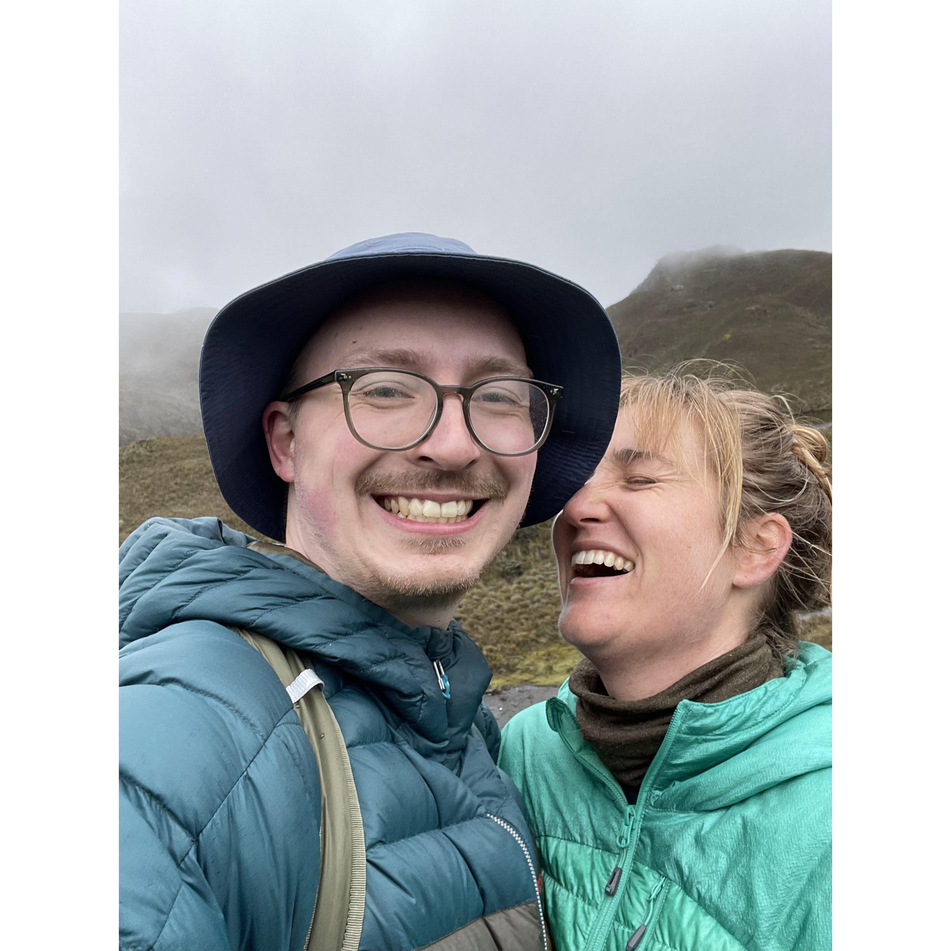 The adventuring continued when Madison moved to Ecuador for three months for work, and Quinn joined for the first half! Hiking in the Ecuadorian highlands is a dream.