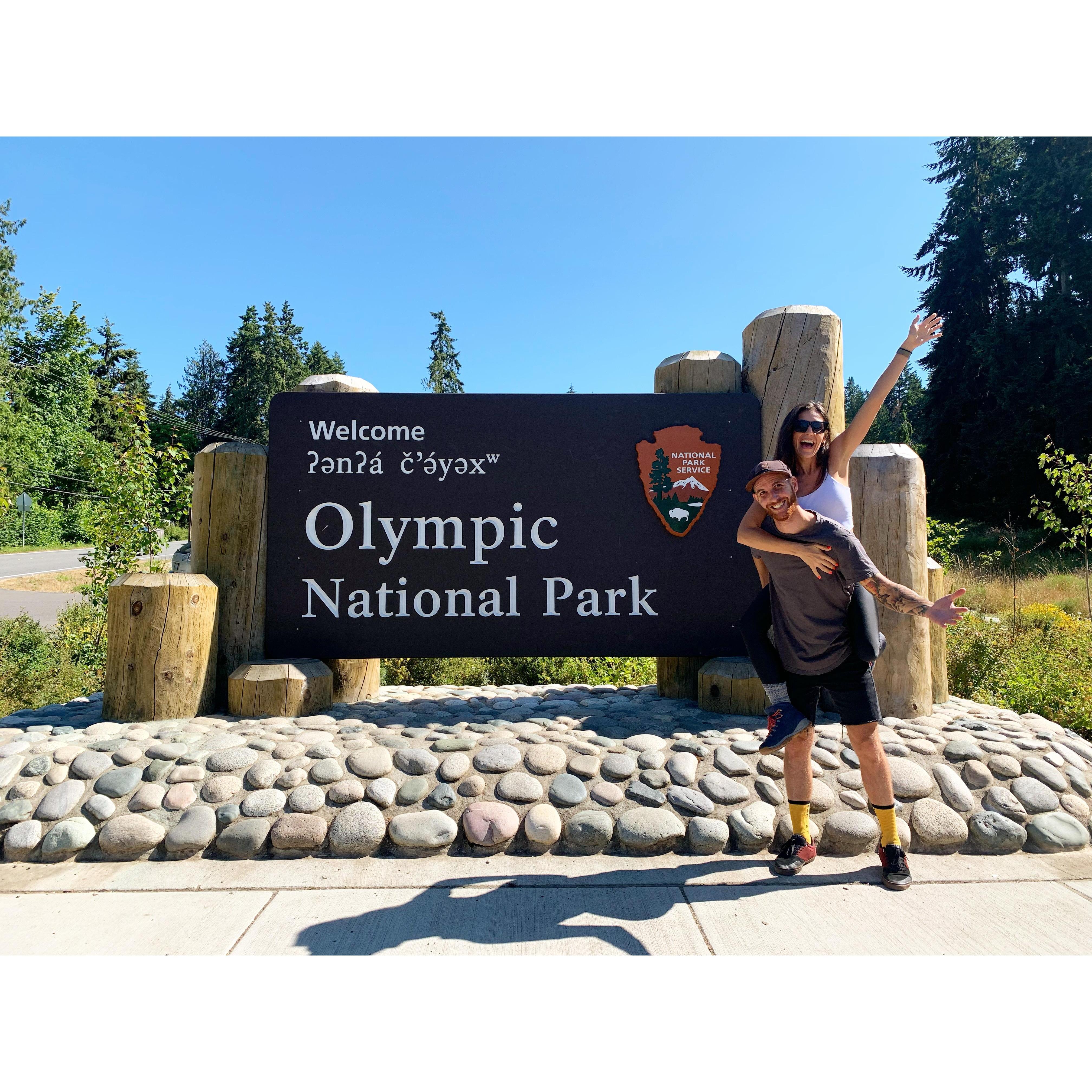 Washington state trip. Living the van life, exploring Seattle, and Olympic National Park. July, 2021