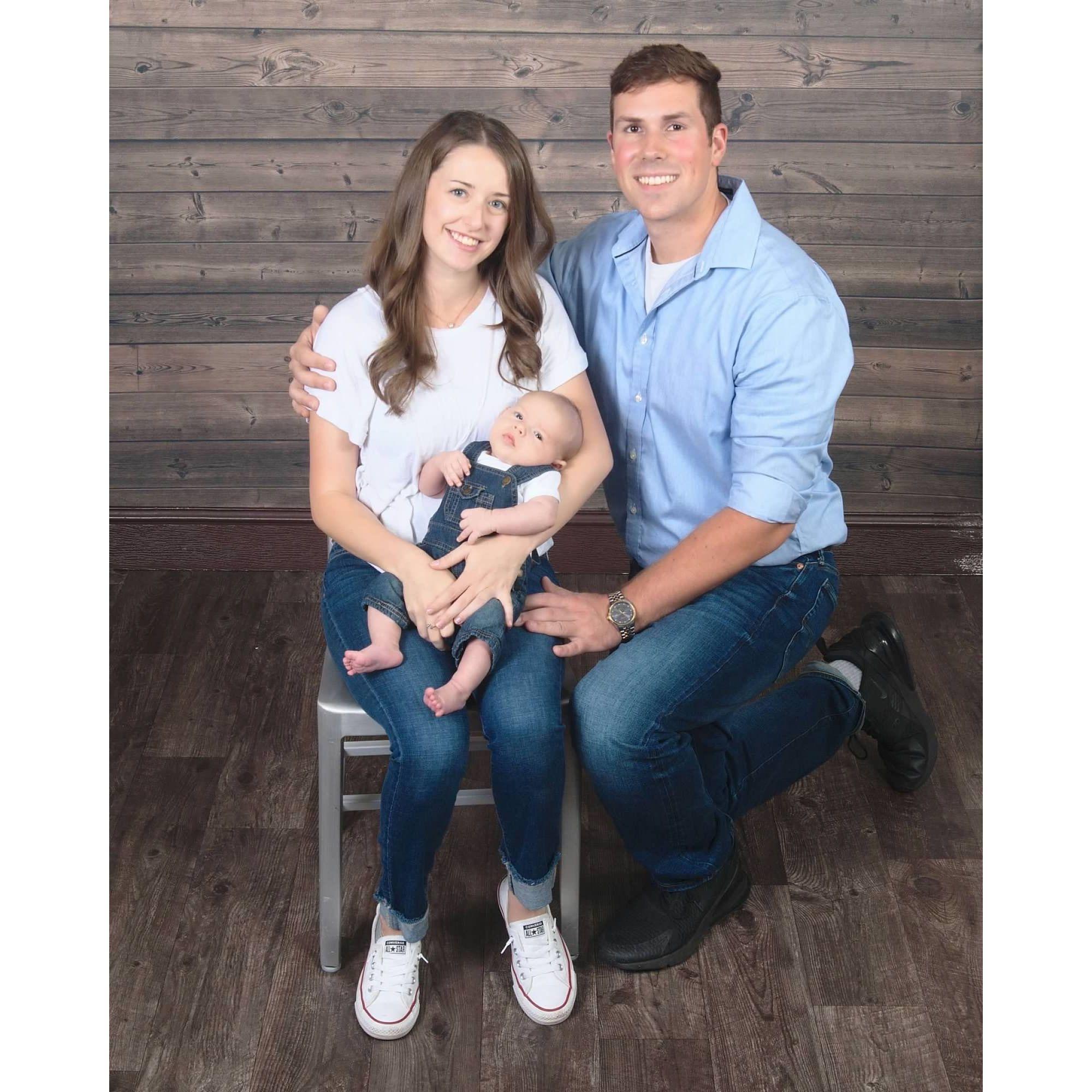 Our first family photo