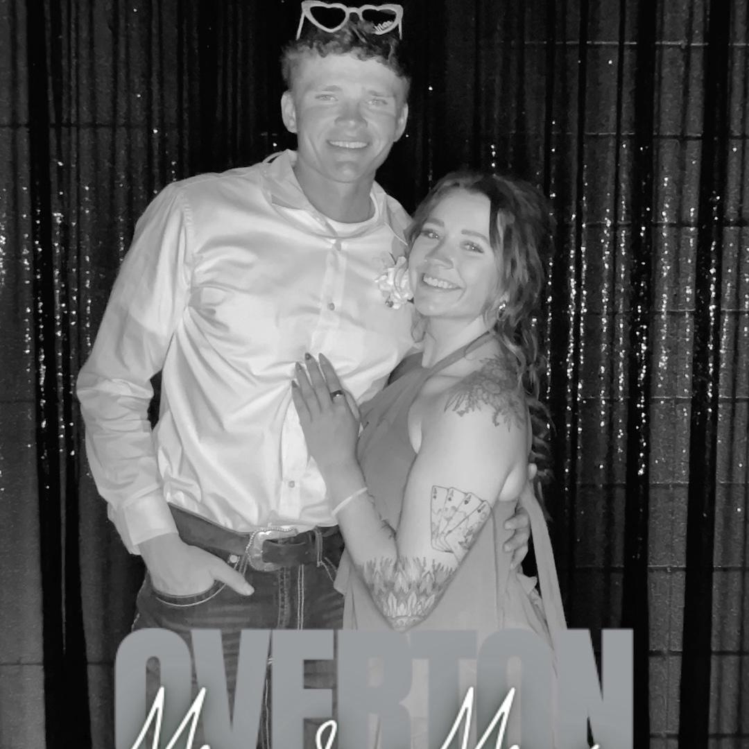 the overton’s wedding that we were both blessed to be a part of!