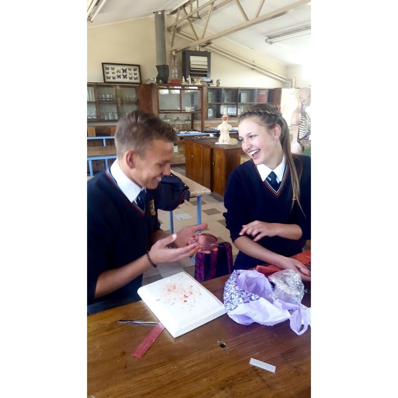 Ons eerste foto saam: Biologie klas graad 10