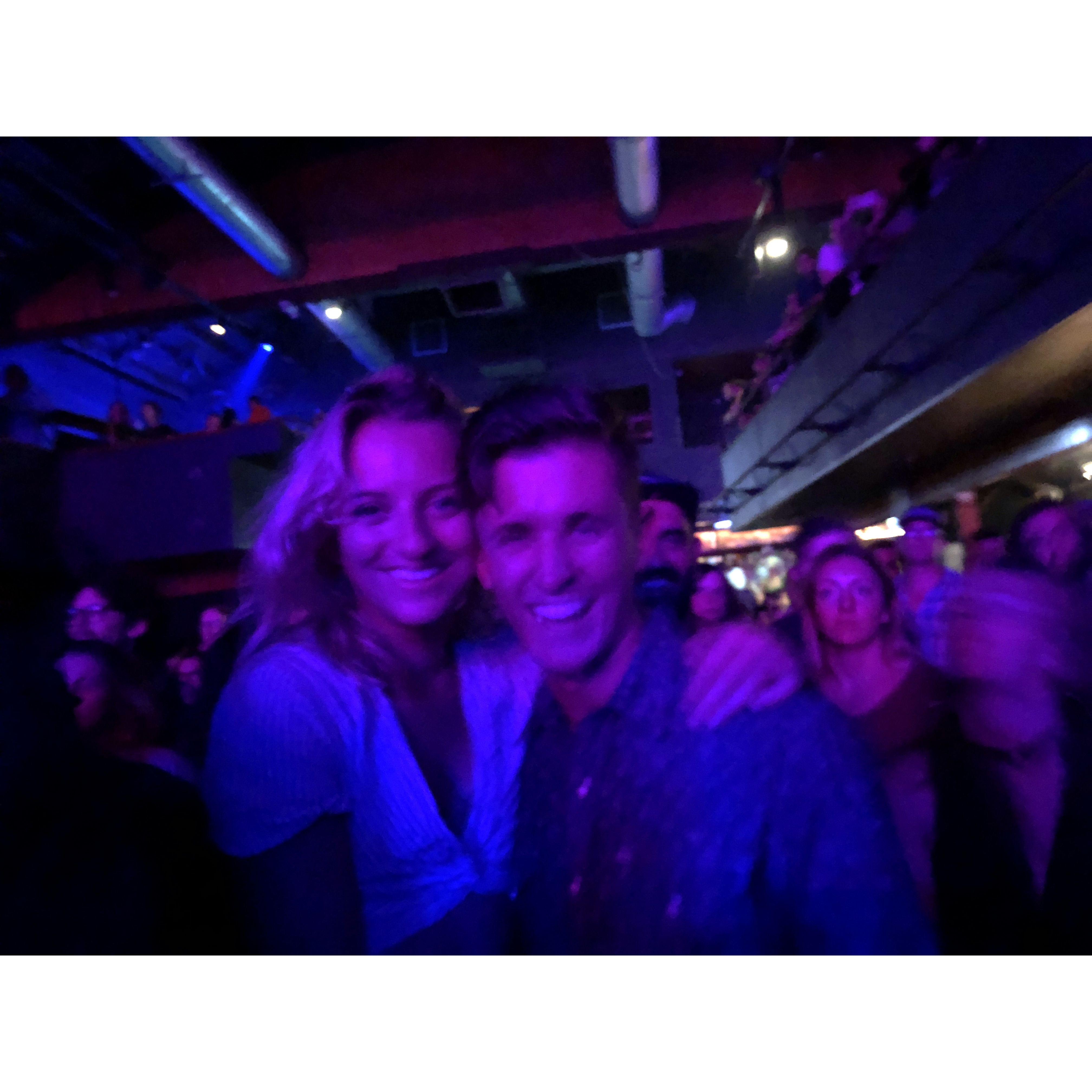 The night we officially decided to be a couple