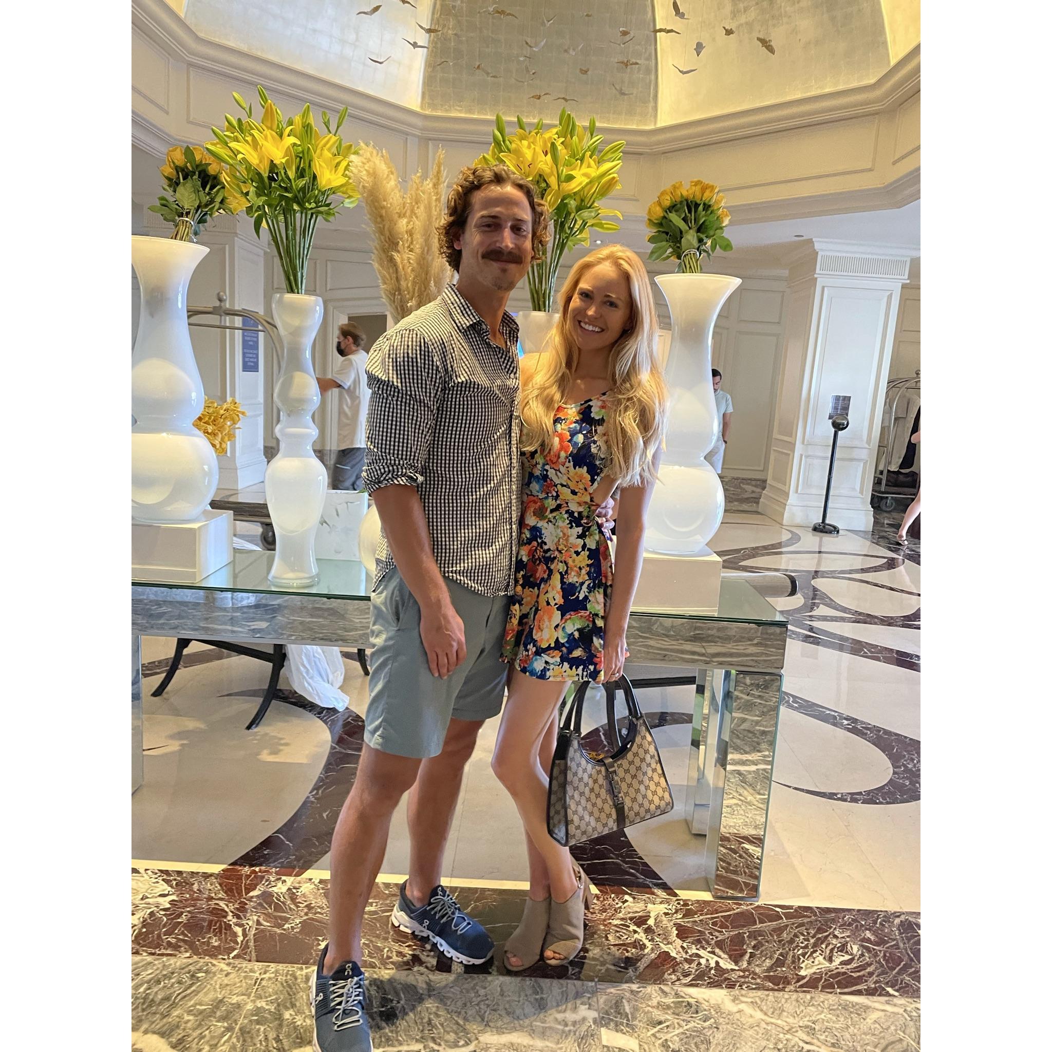 We got to stay at the Ritz Laguna Niguel! Such a nice introduction to our new hometown