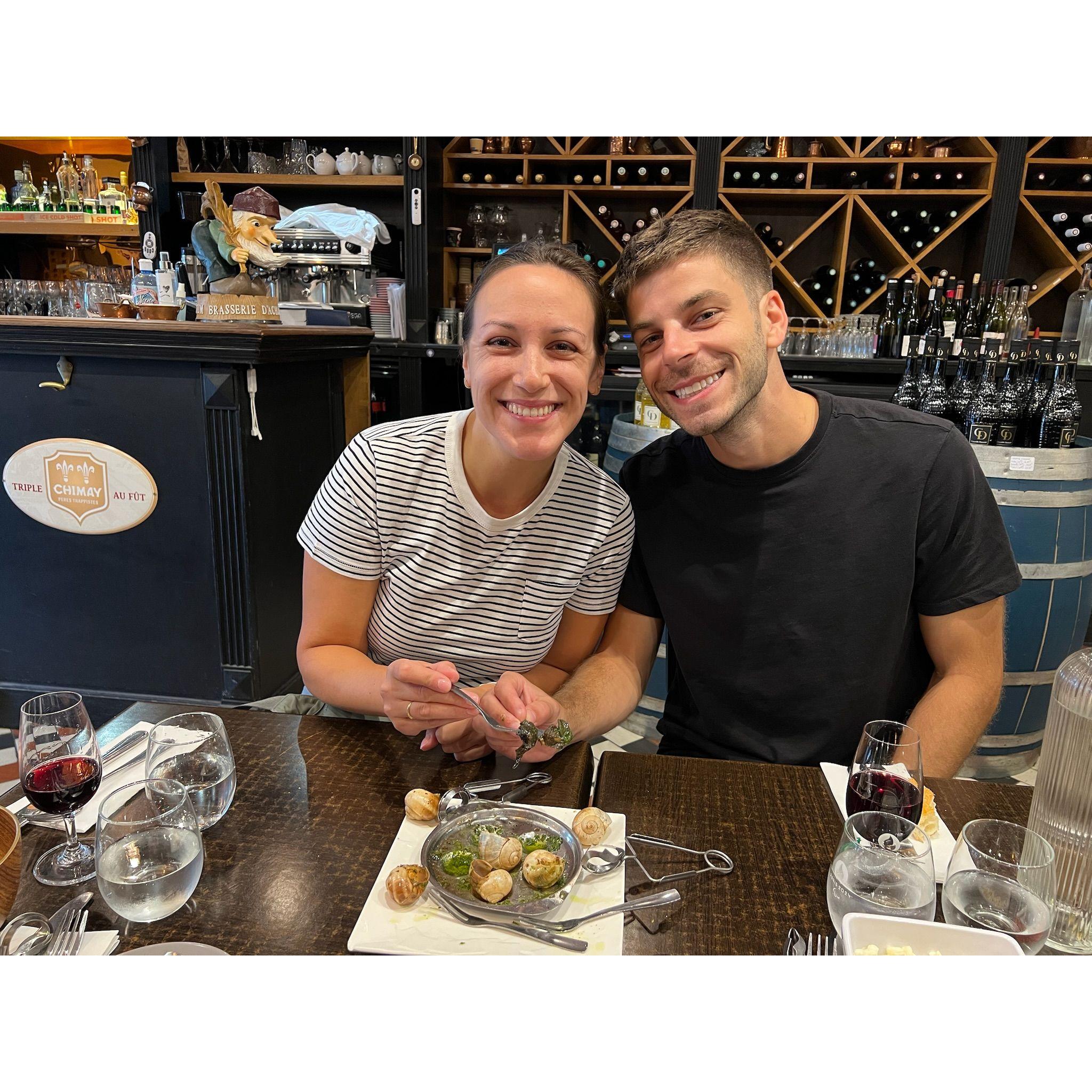 Escargot in Paris!