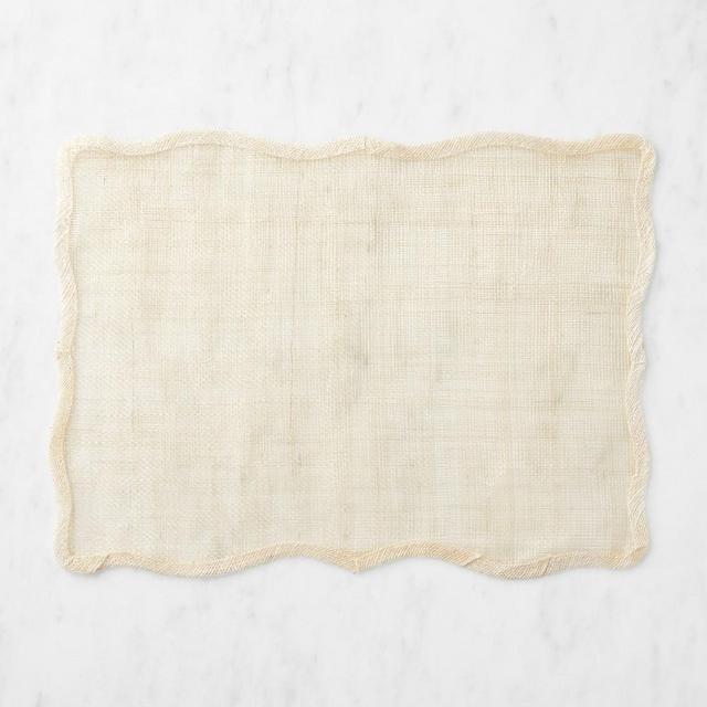 Abaca Rectangular Placemats, Natural
