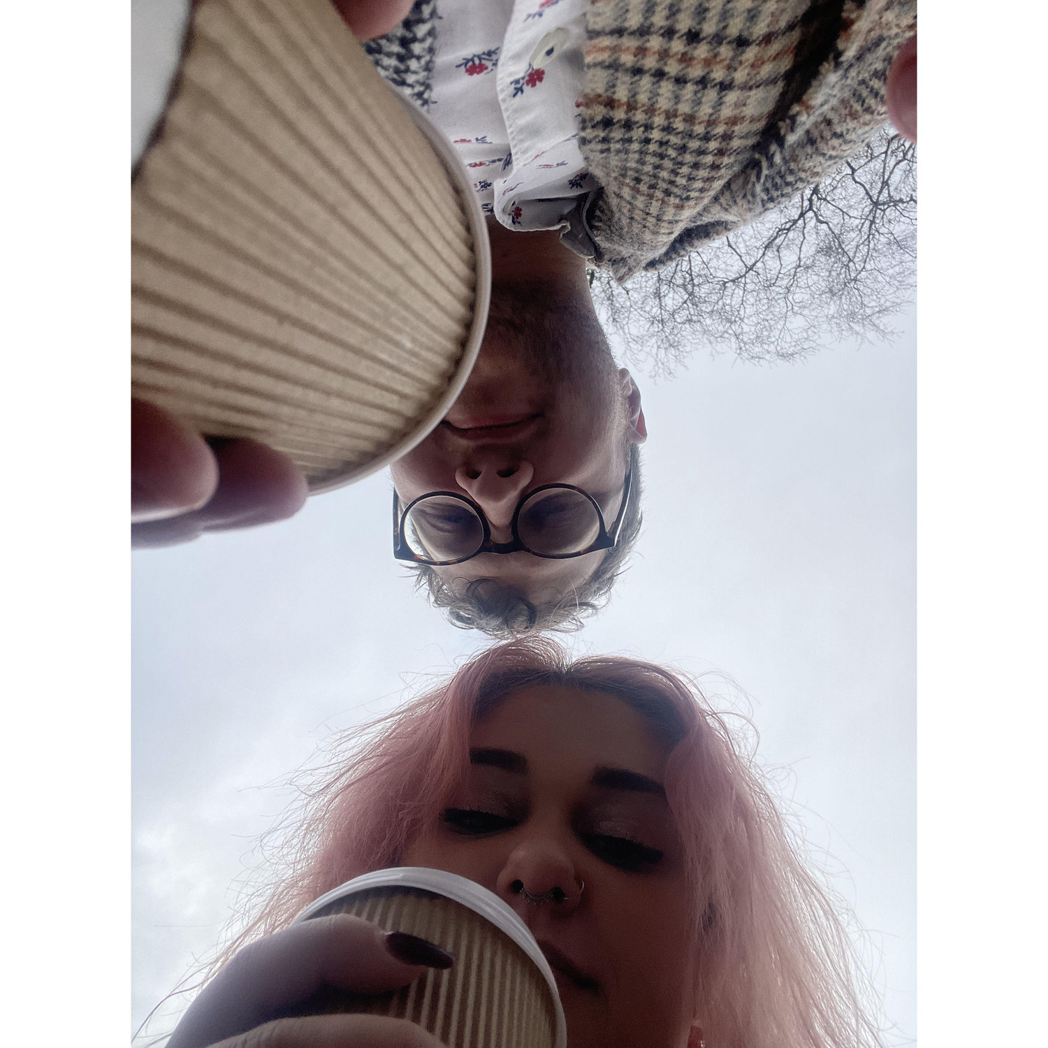 this happened moments before a swan hissed and charged at kieran. he asked me to be his girlfriend that night, and i took the train back down to london for my flight the next day :')
