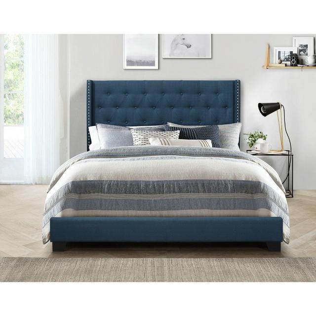 Aadvik Tufted Upholstered Standard Bed