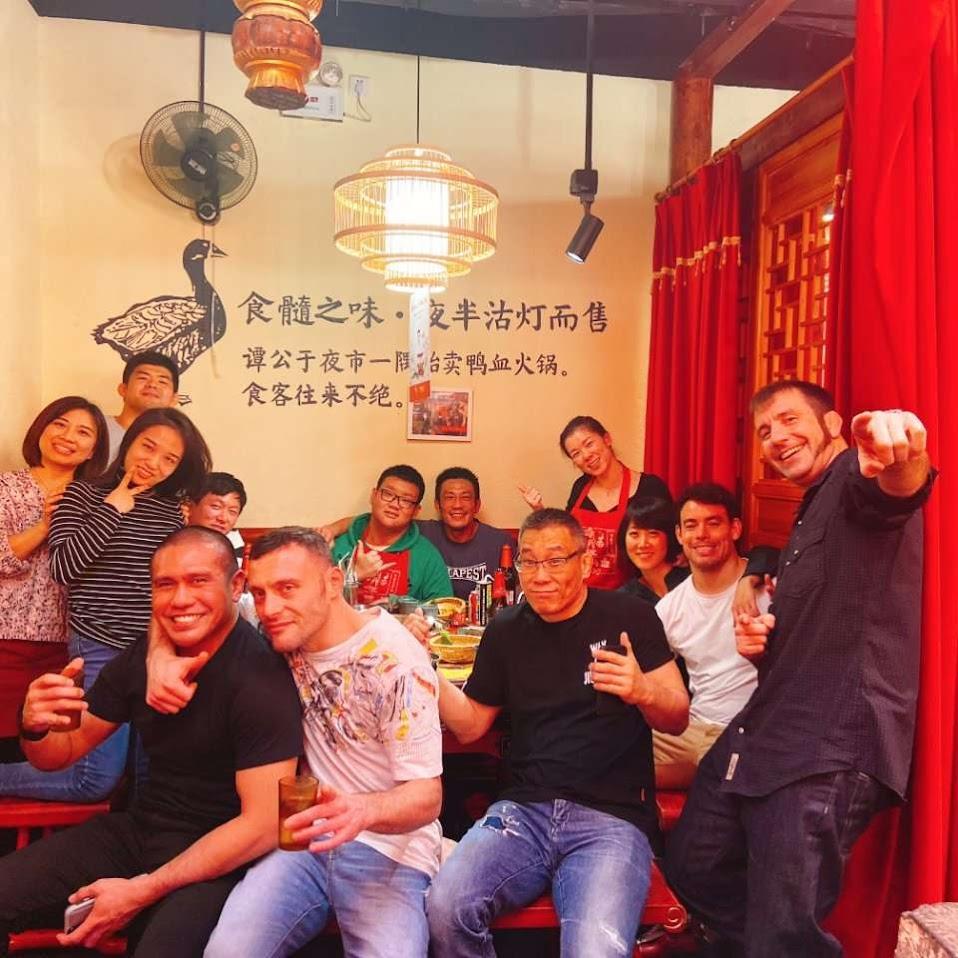 Our very first New Year’s Eve together back in 2020, celebrating in Shanghai — the moment we showed up as a couple in our favorite BJJ group for the first time! 🥂🎆❤️