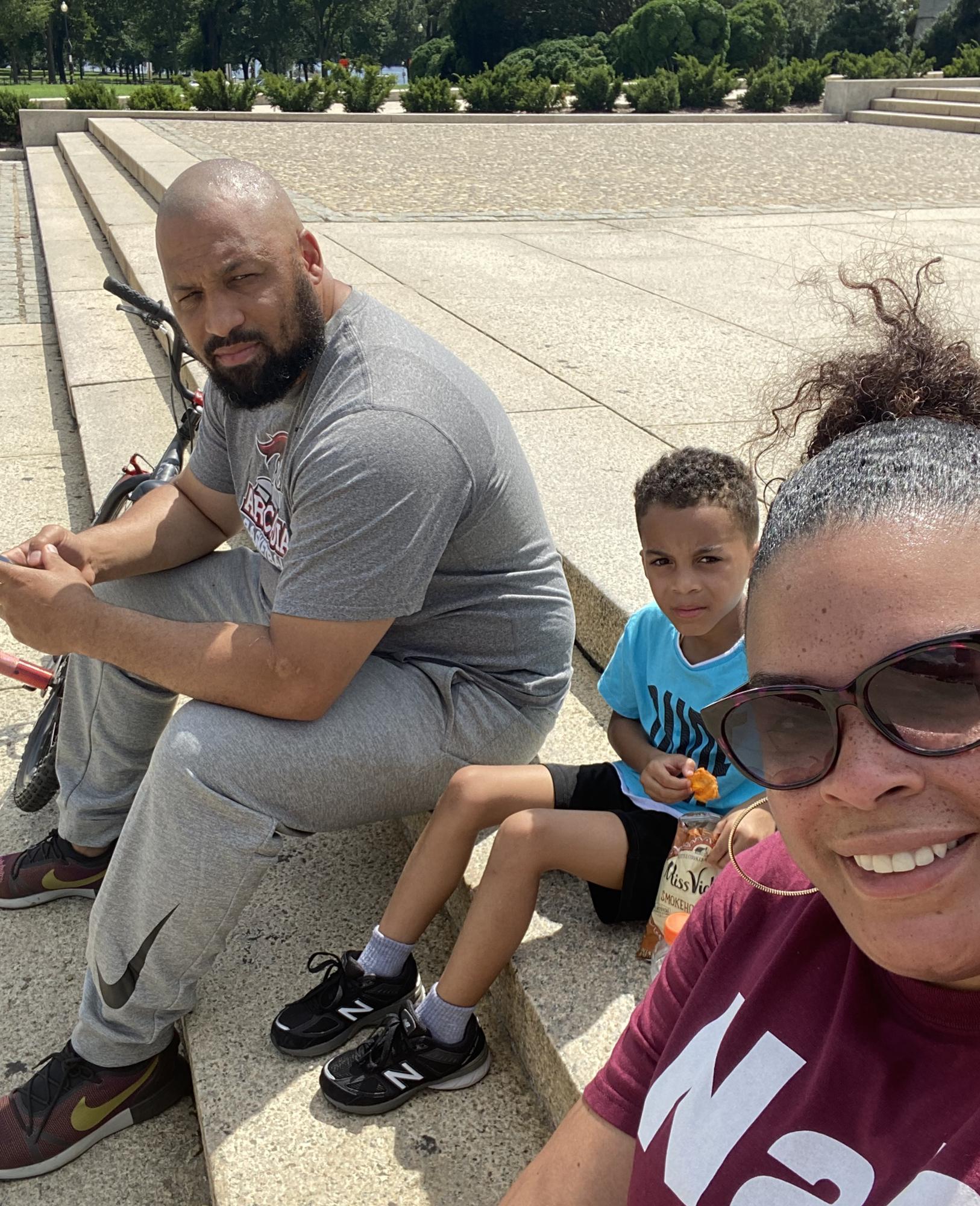 DC day trip with our nephew Christian