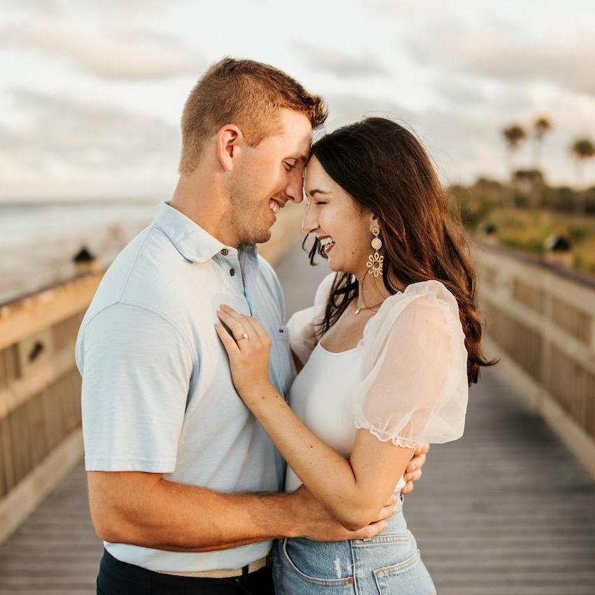 Engagement Photos | Washington Oaks State Park | 28 North Photography