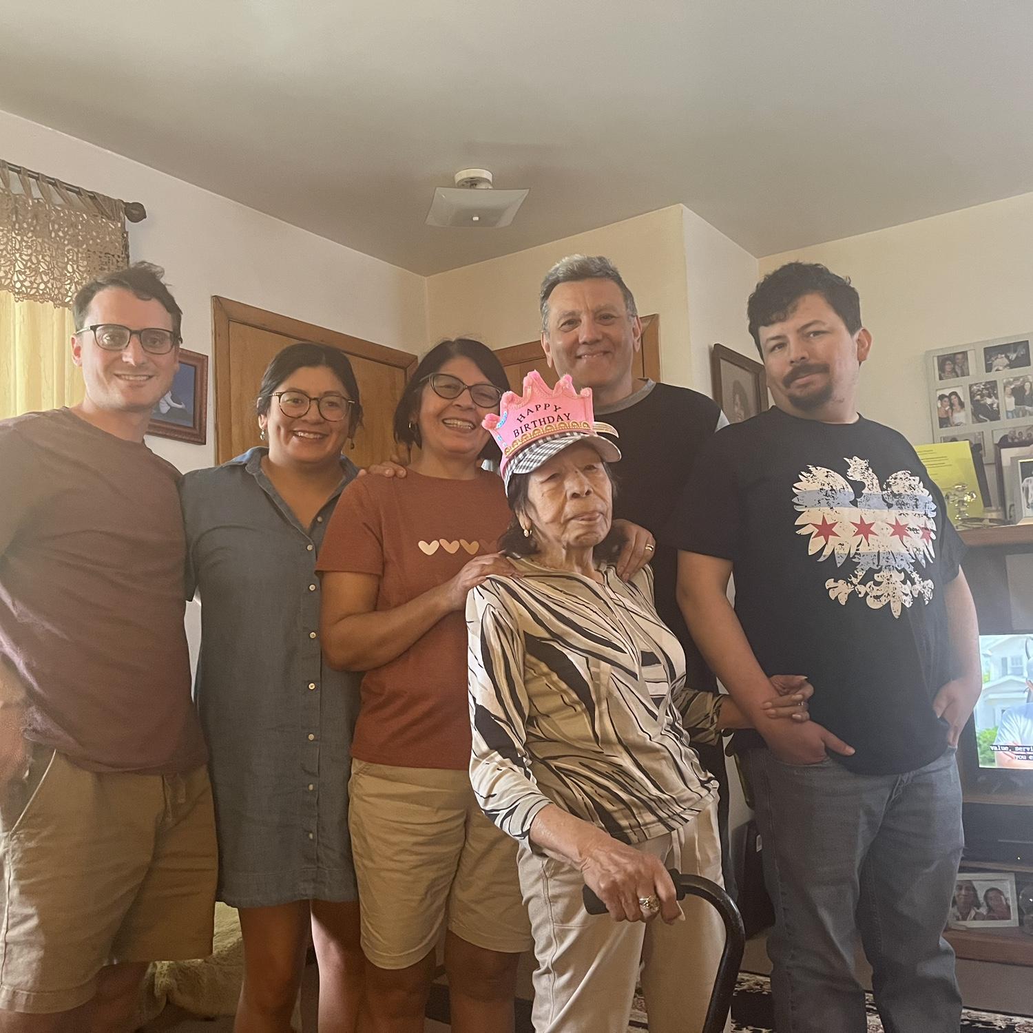 Celebrating Raquel's Grandma