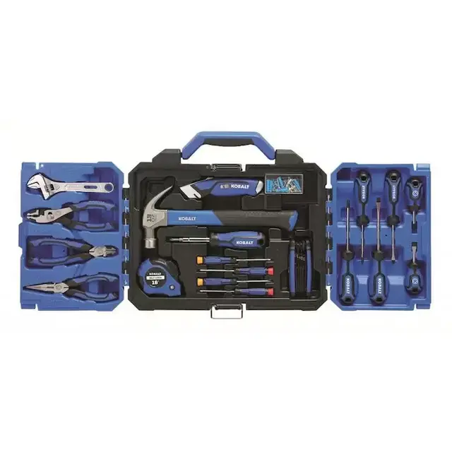 Kobalt 121-Piece Household Tool Set with Folding Case