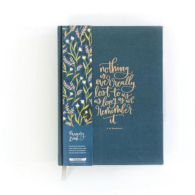 Field Floral 5 Year Memory Book