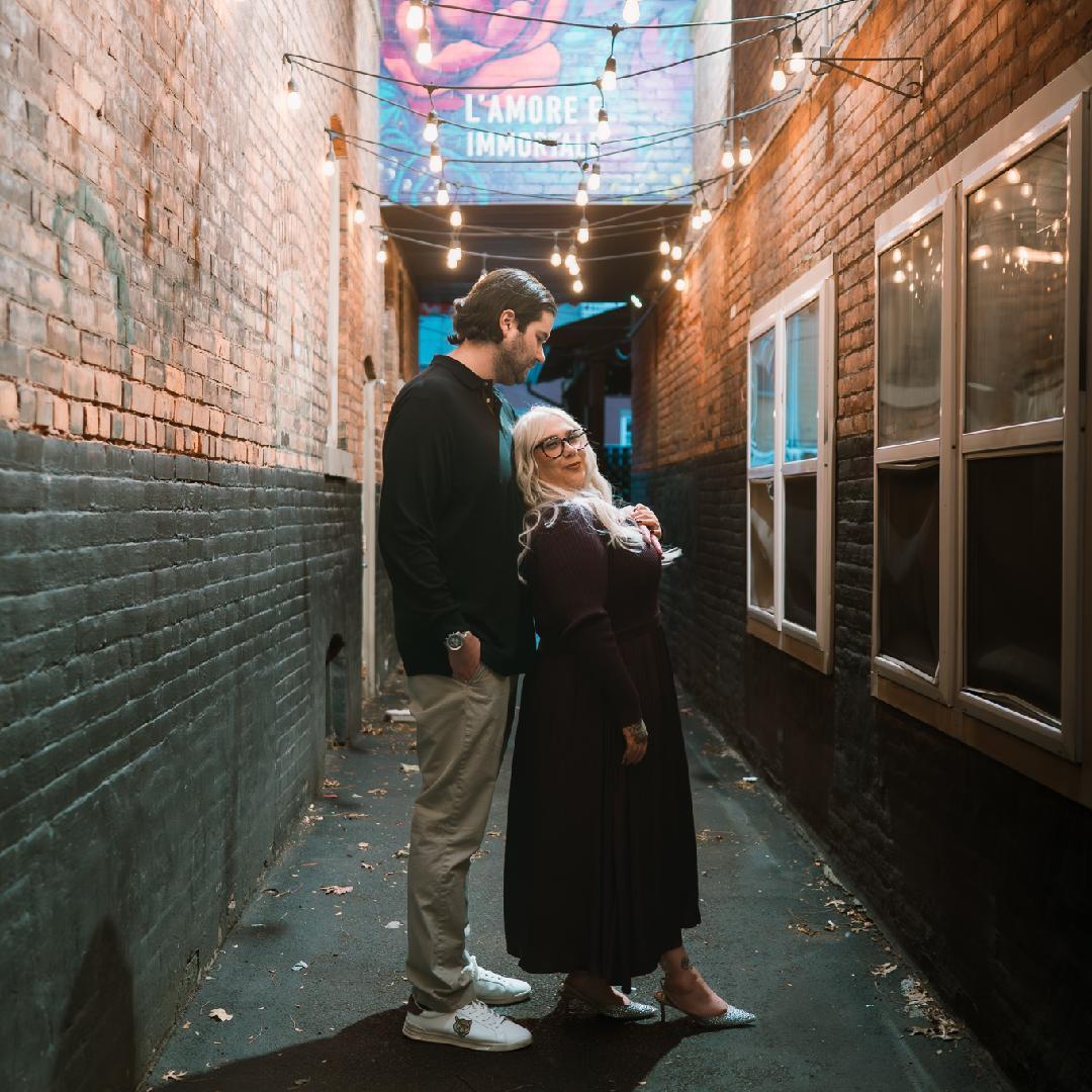 Engagement shoot in Little Italy🍕🍝🍦🇮🇹💍
