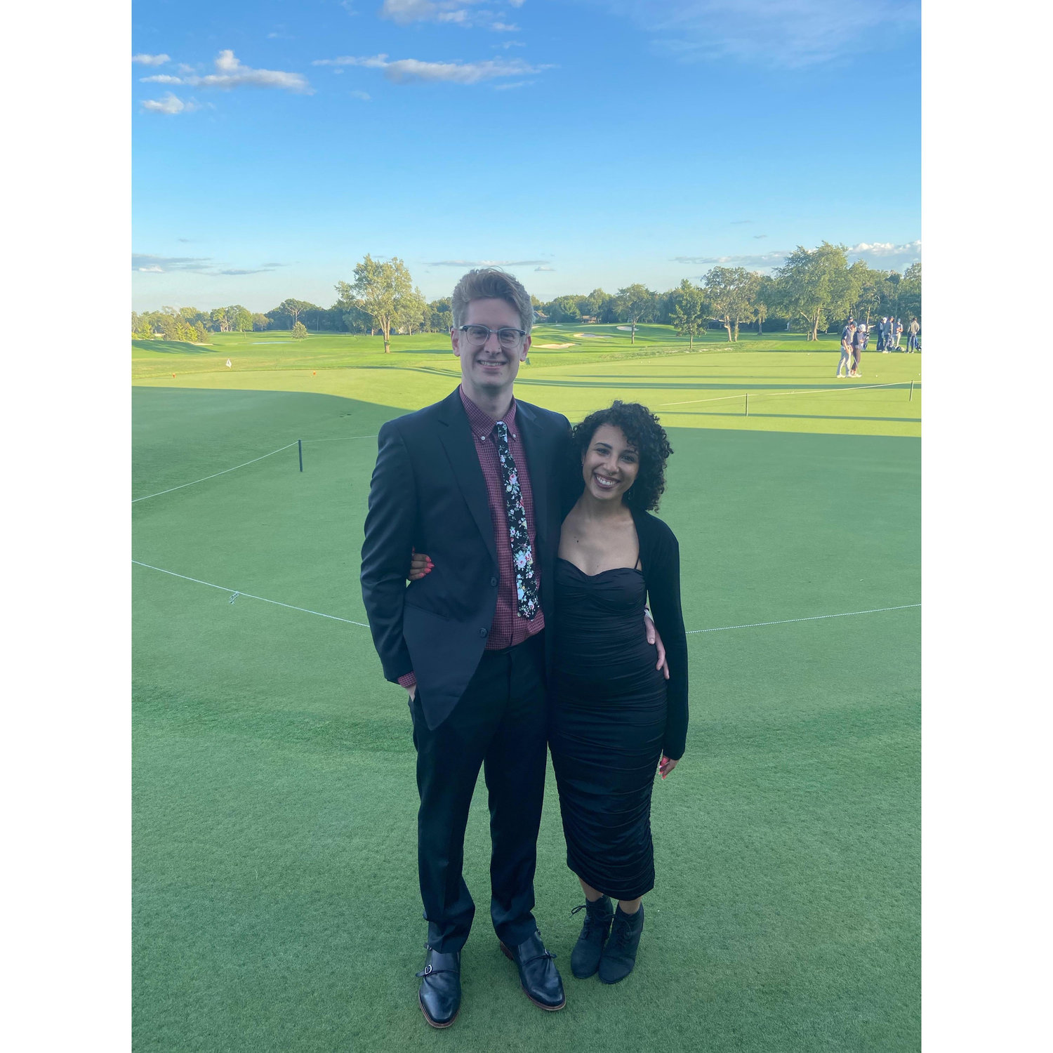 First wedding attending together